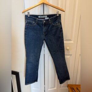 GAP Pencil Cut Dark Wash Jeans, Size 10 Regular, Stretch